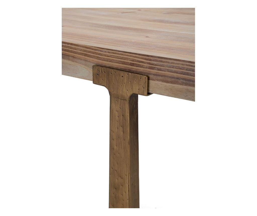 Blagovaonski stol Ankara smeđi 150 cm - 5