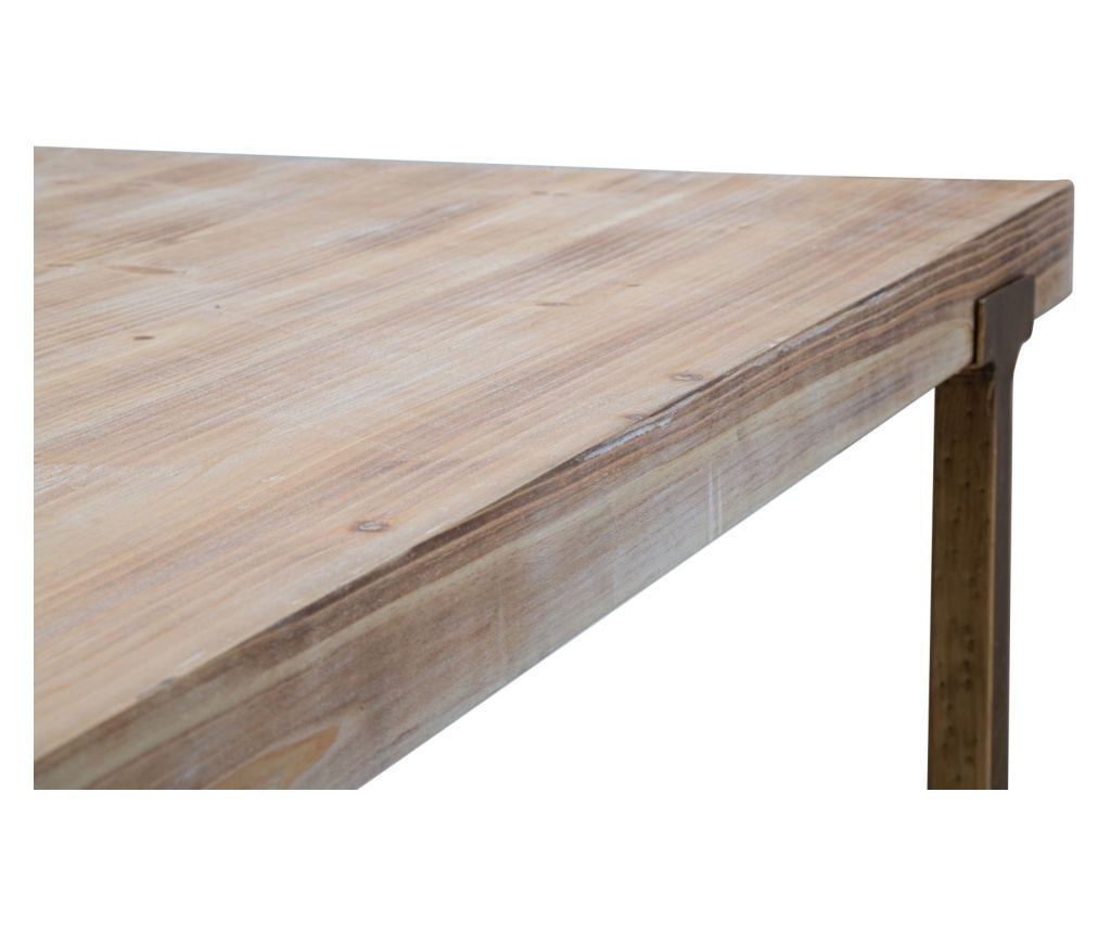 Blagovaonski stol Ankara smeđi 150 cm - 6