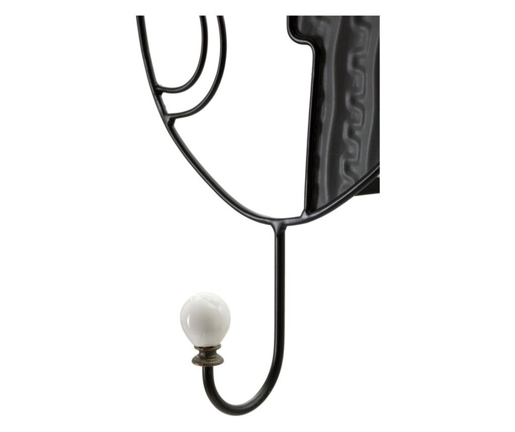 Vješalica Picassy Crna 16 cm - 5