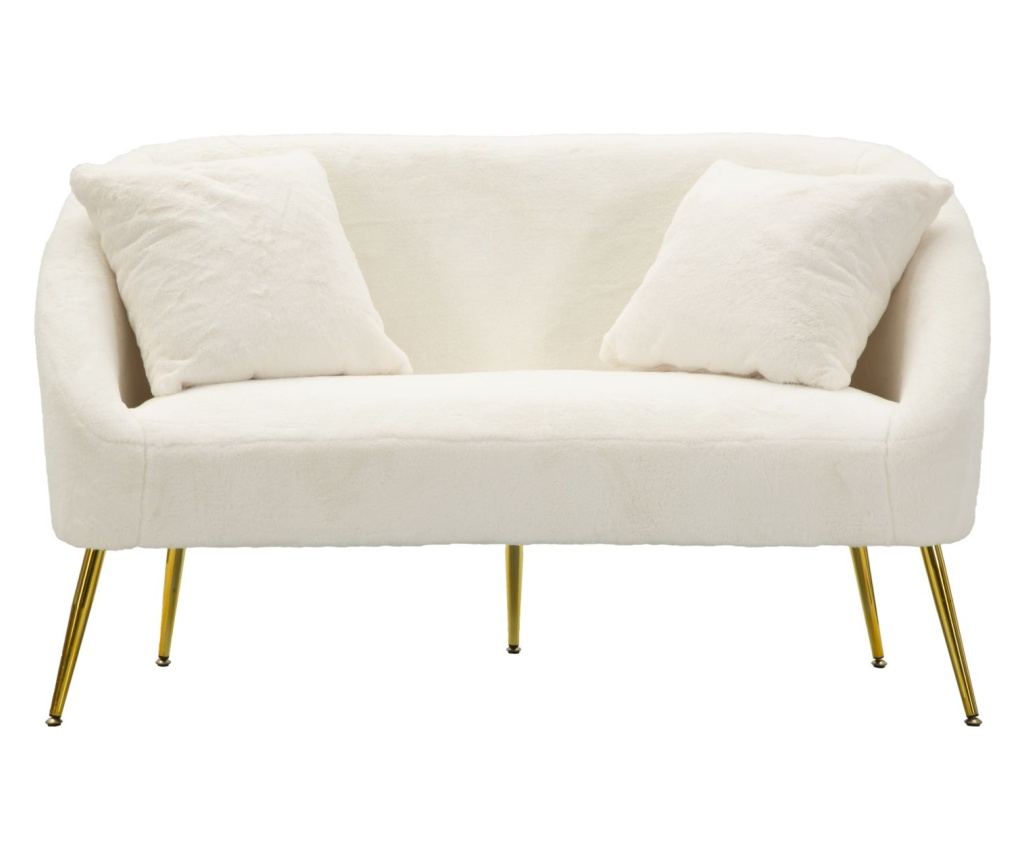 Sofa Soffy Bijela 137 cm - 2