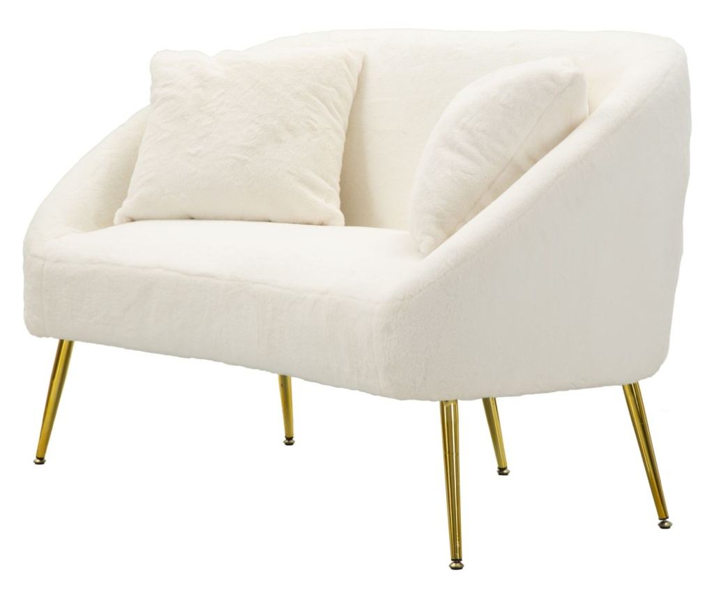 Sofa Soffy Bijela 137 cm - 3
