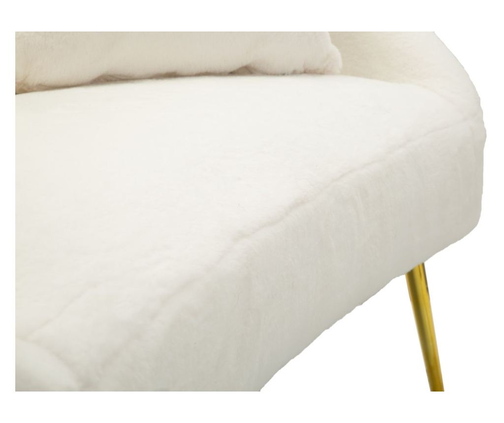 Sofa Soffy Bijela 137 cm - 5