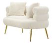 Sofa Soffy Bijela 133 cm thumbnail 3