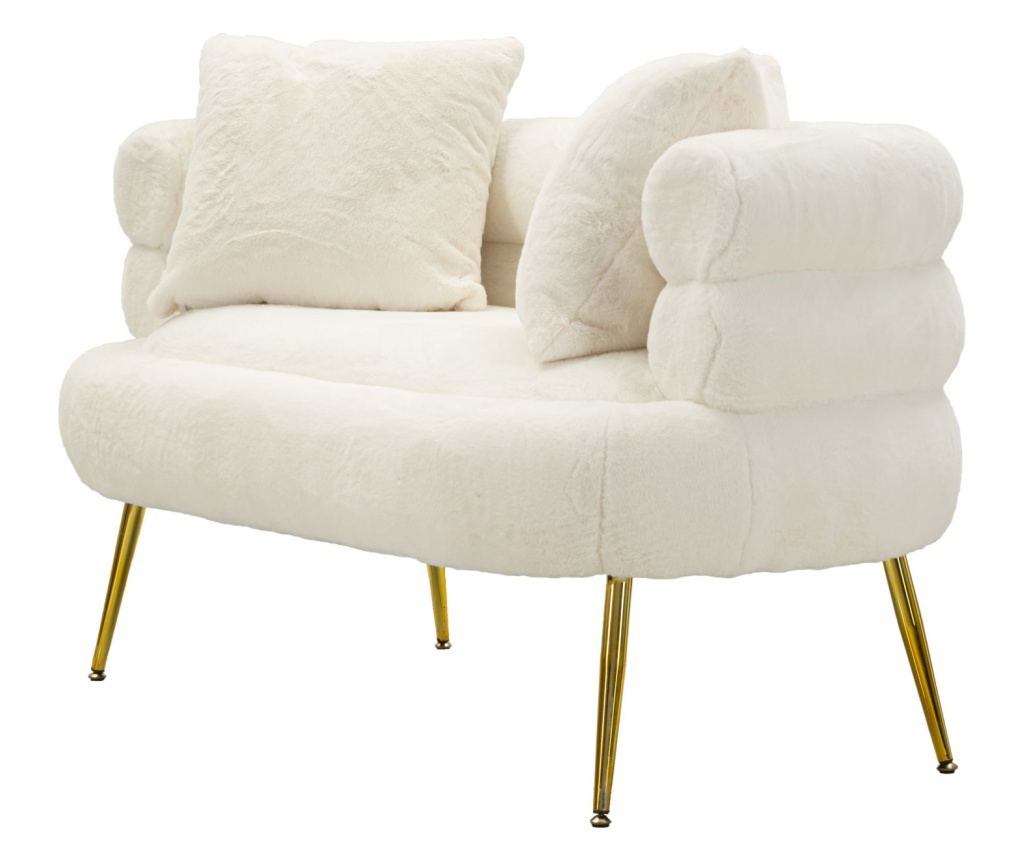 Sofa Soffy Bijela 133 cm - 3