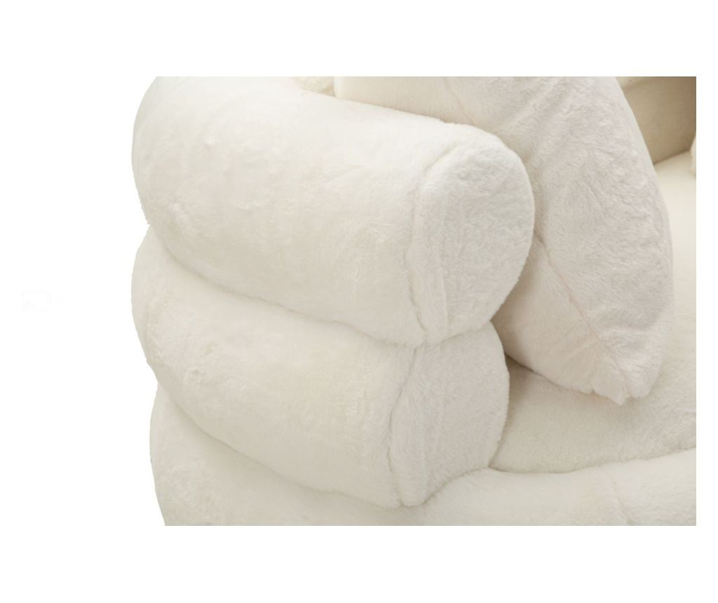 Sofa Soffy Bijela 133 cm - 9