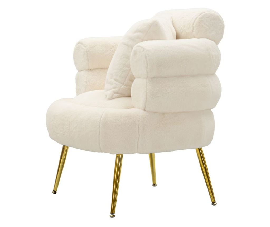 Fotelja Soffy Bijela 78 cm - 3