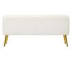 Otomanski tabure Soffy bijeli 112 cm thumbnail 1