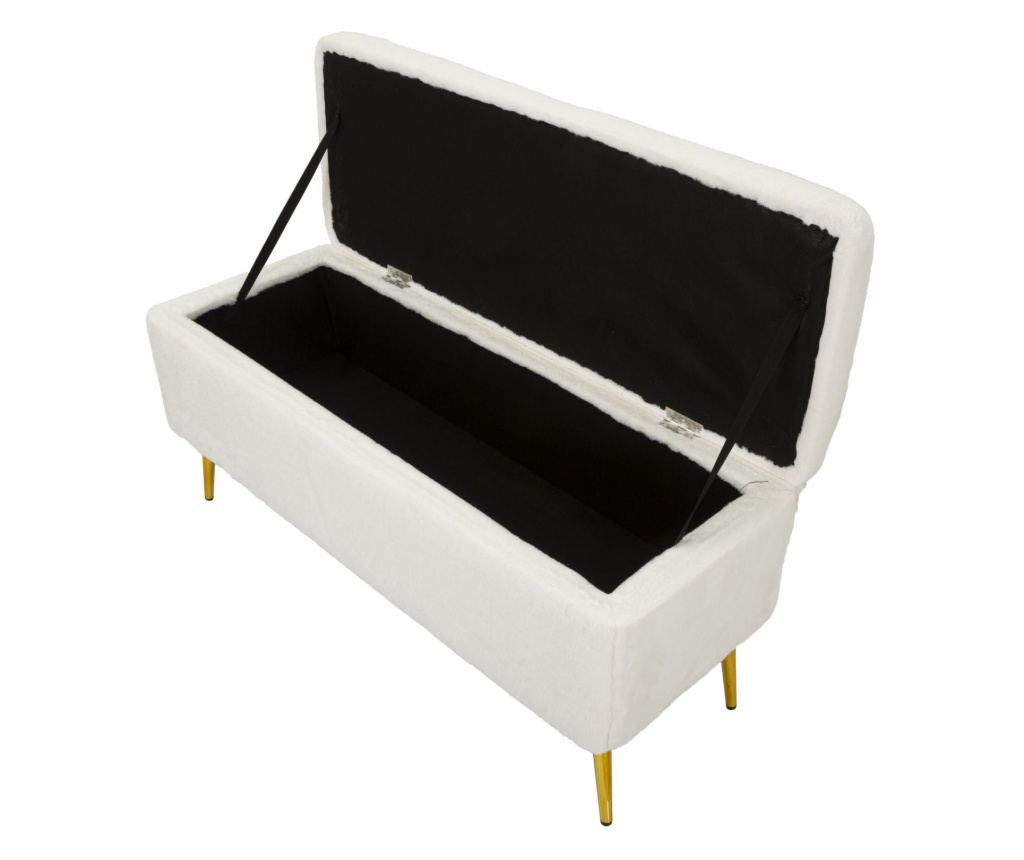 Otomanski tabure Soffy bijeli 112 cm - 7