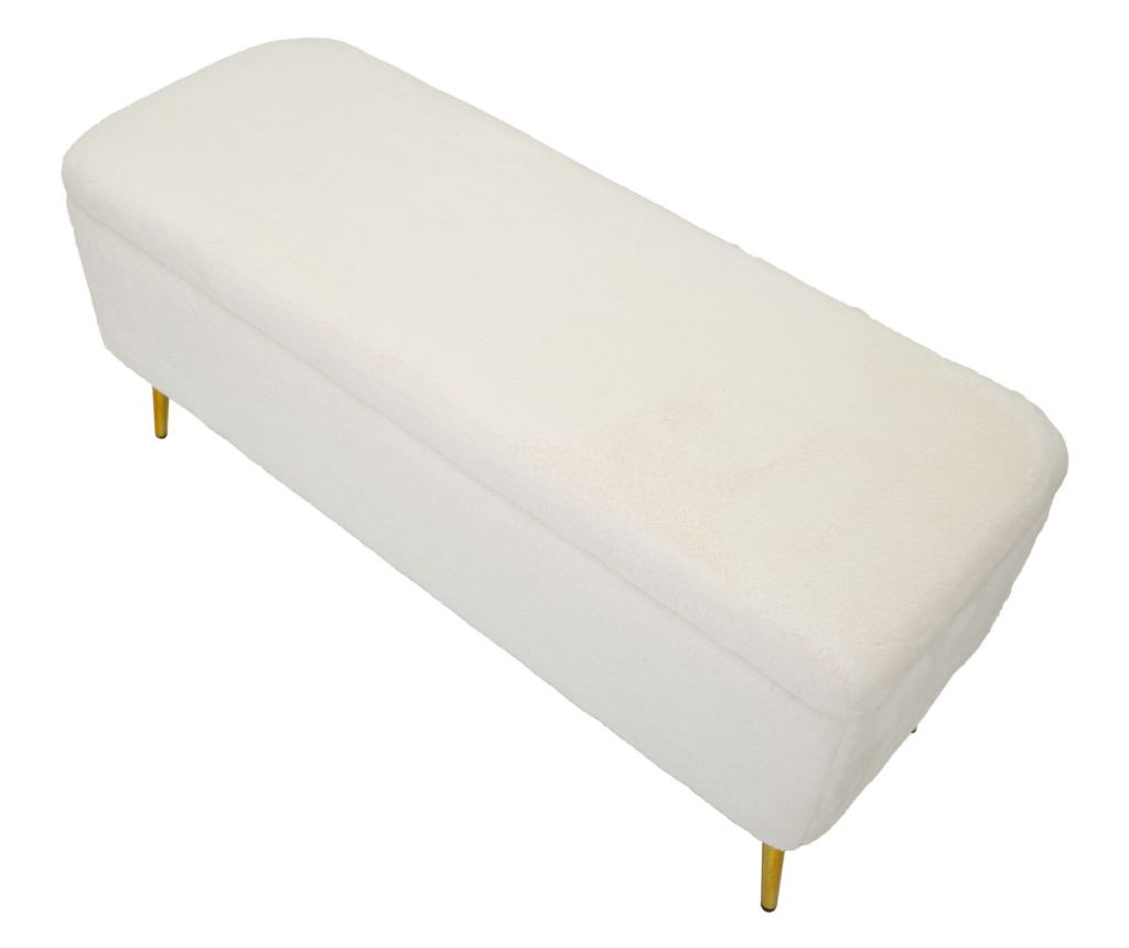 Otomanski tabure Soffy bijeli 112 cm - 13