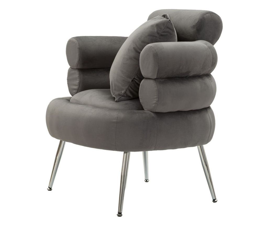 Fotelja Silvy Siva 78 cm - 3