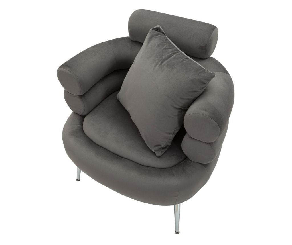 Fotelja Silvy Siva 78 cm - 4