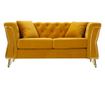 Sofa Emy Žuta 162 cm thumbnail 2