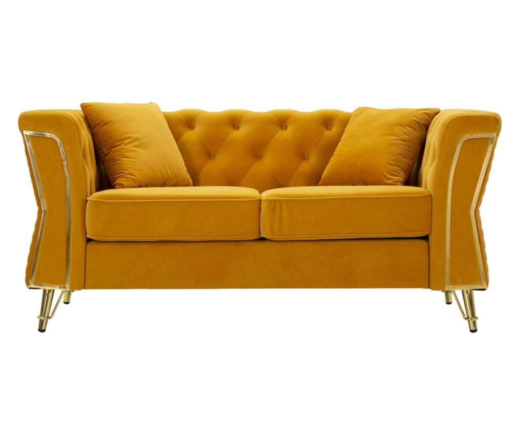 Sofa Emy Žuta 162 cm - 2