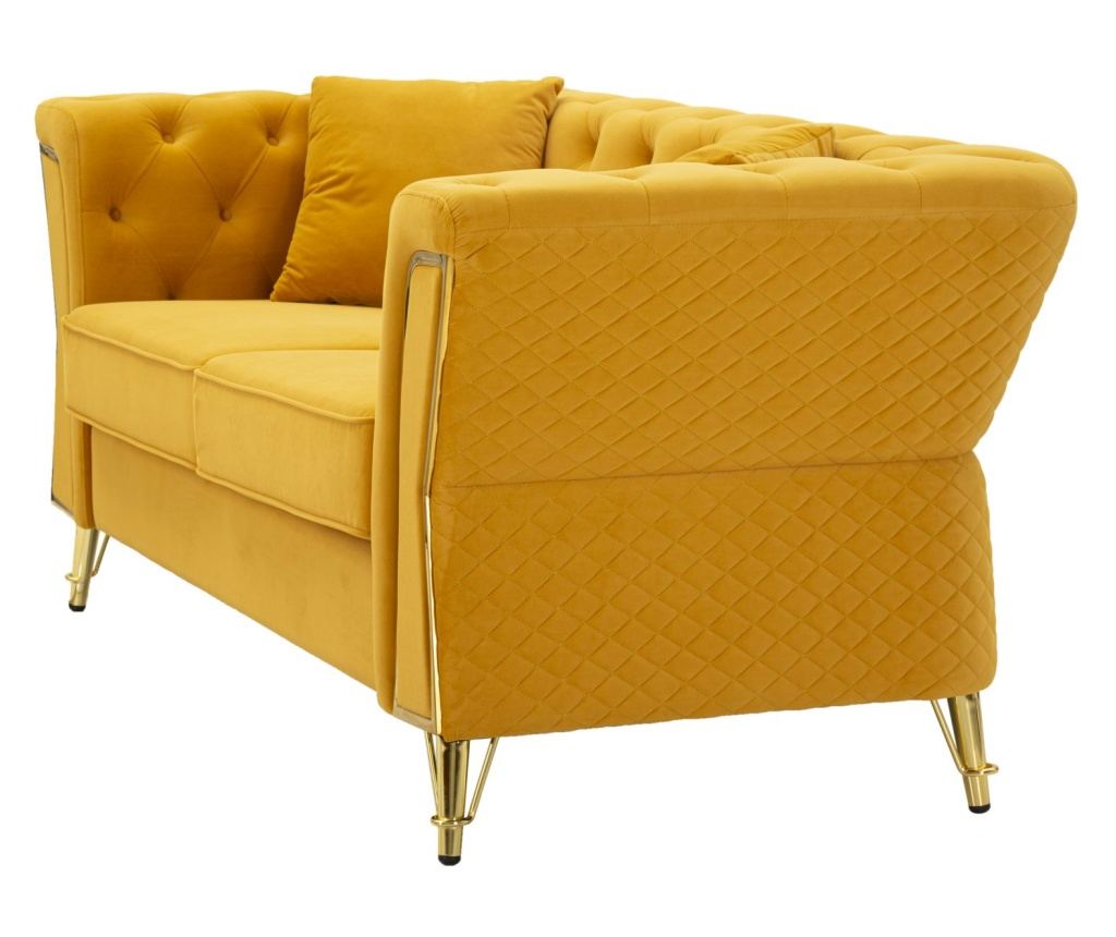 Sofa Emy Žuta 162 cm - 3