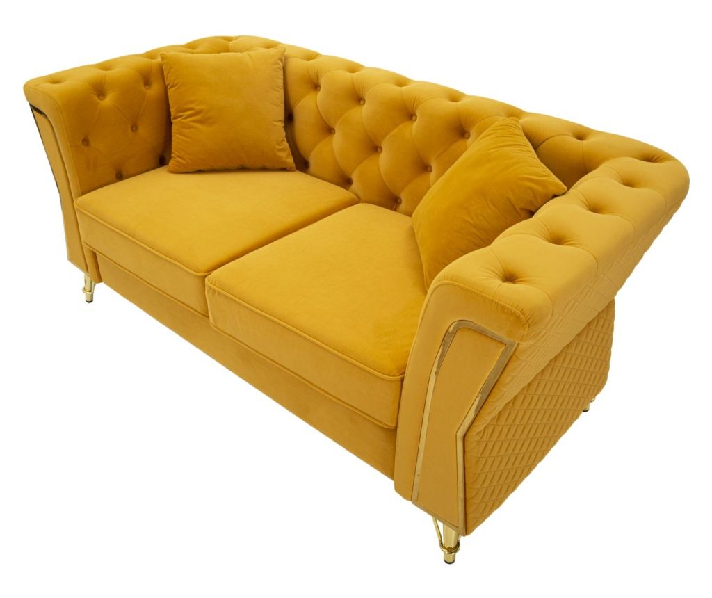 Sofa Emy Žuta 162 cm - 4