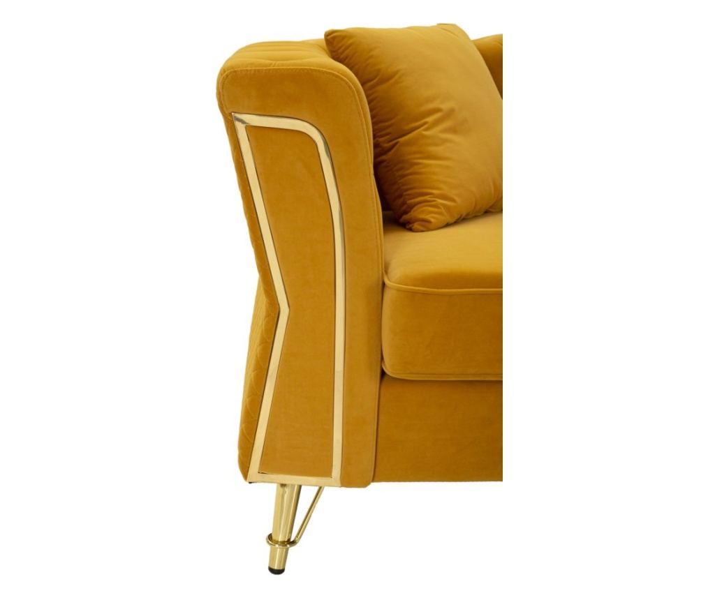 Sofa Emy Žuta 162 cm - 6