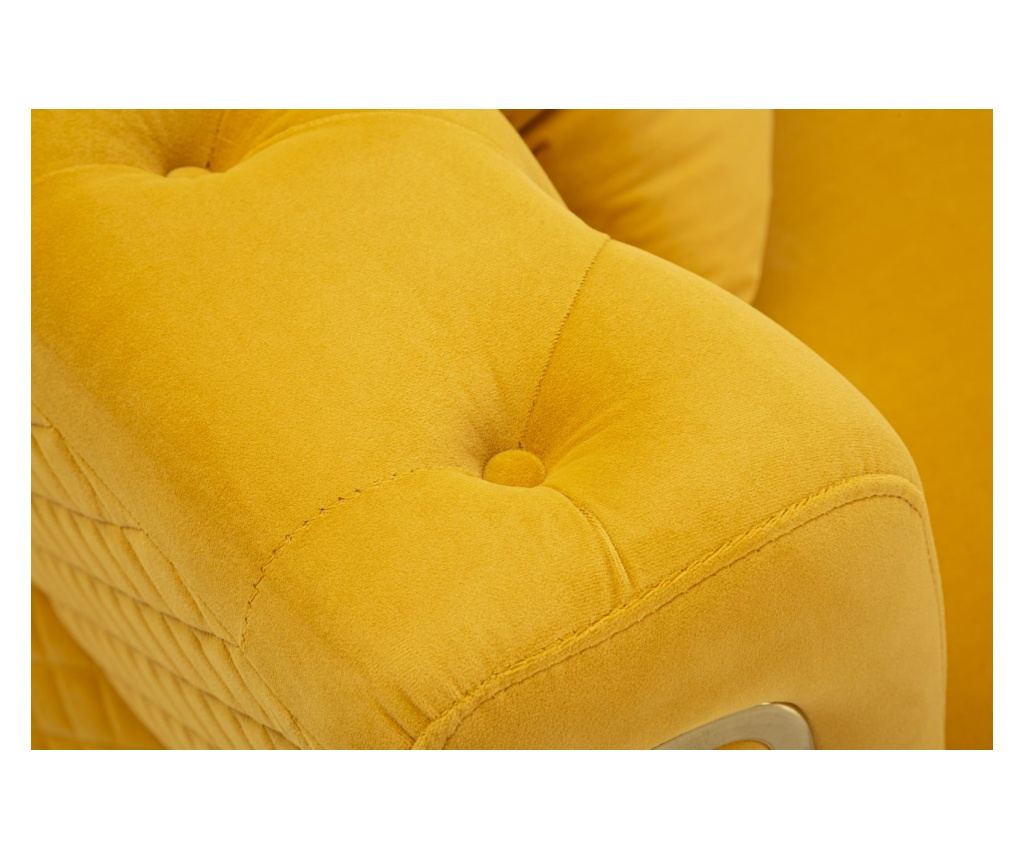 Sofa Emy Žuta 162 cm - 8
