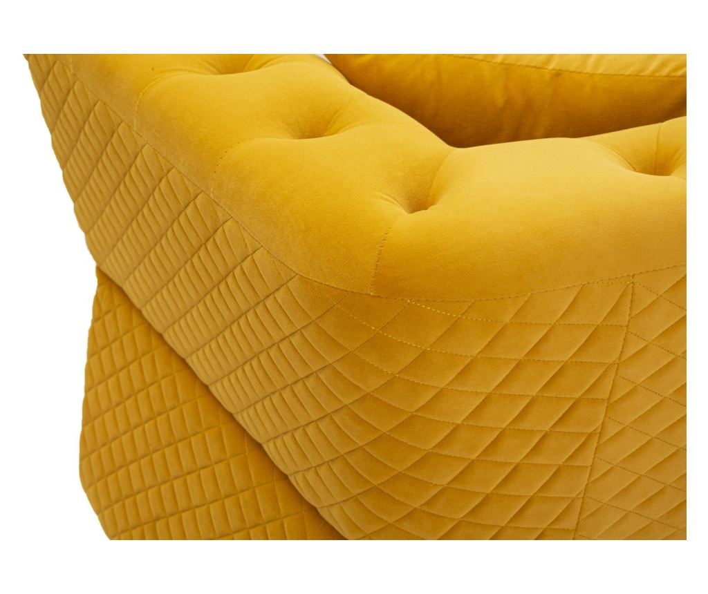 Sofa Emy Žuta 162 cm - 10