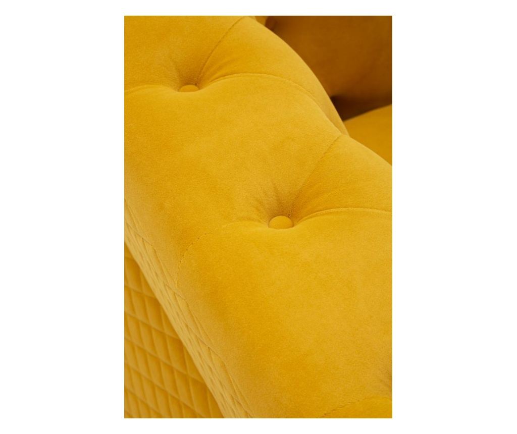 Fotelja Emy Žuta 104 cm - 7
