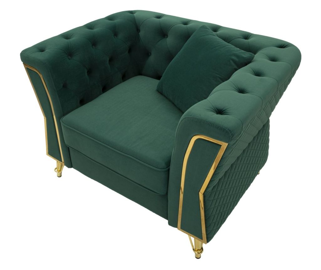 Fotelja Emy Zelena 104 cm - 4