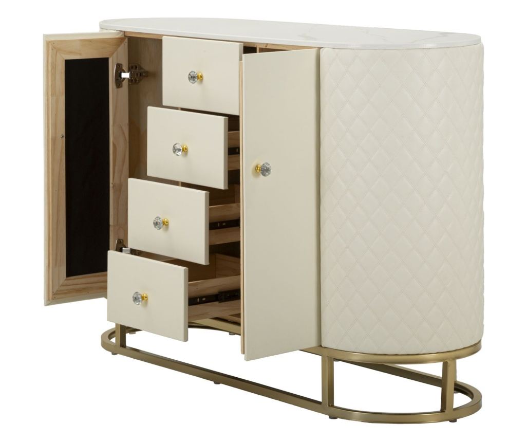 Komoda Sharon White 120 cm - 3