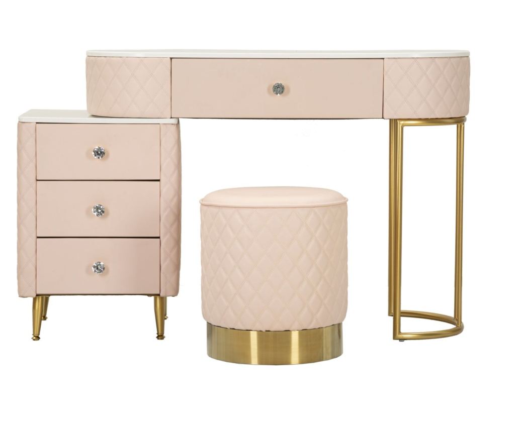 Konzolni stolić Sharon Pink 120 cm - 2