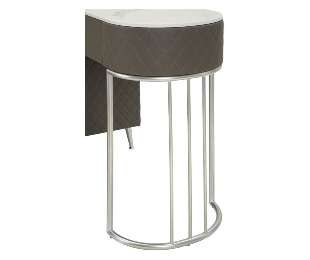 Konzolni stolić Sharon sivi 120 cm - 8