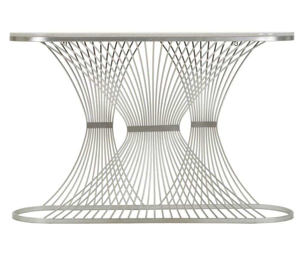 Konzolni stolić Stripe Silver 120 cm - 3