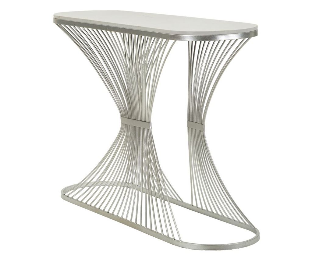 Konzolni stolić Stripe Silver 120 cm - 4