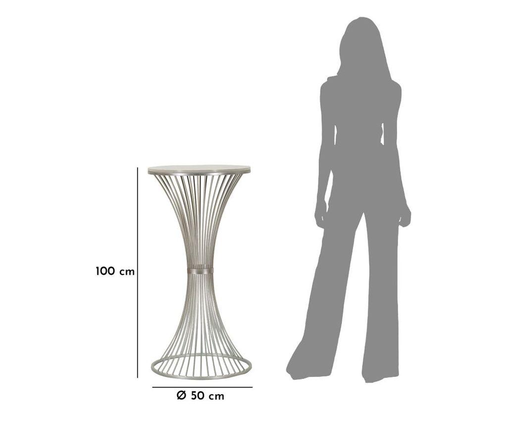 Stolić za kavu Funnel Silver 50 cm - 15