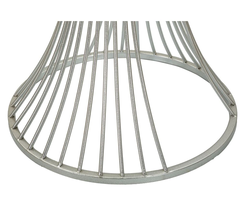 Stolić za kavu Funnel Srebrni 40 cm - 9