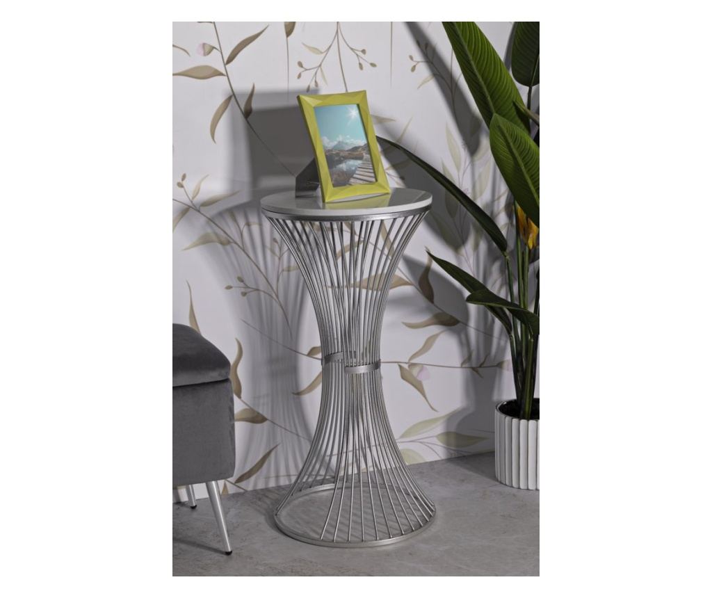 Stolić za kavu Funnel Srebrni 40 cm - 11