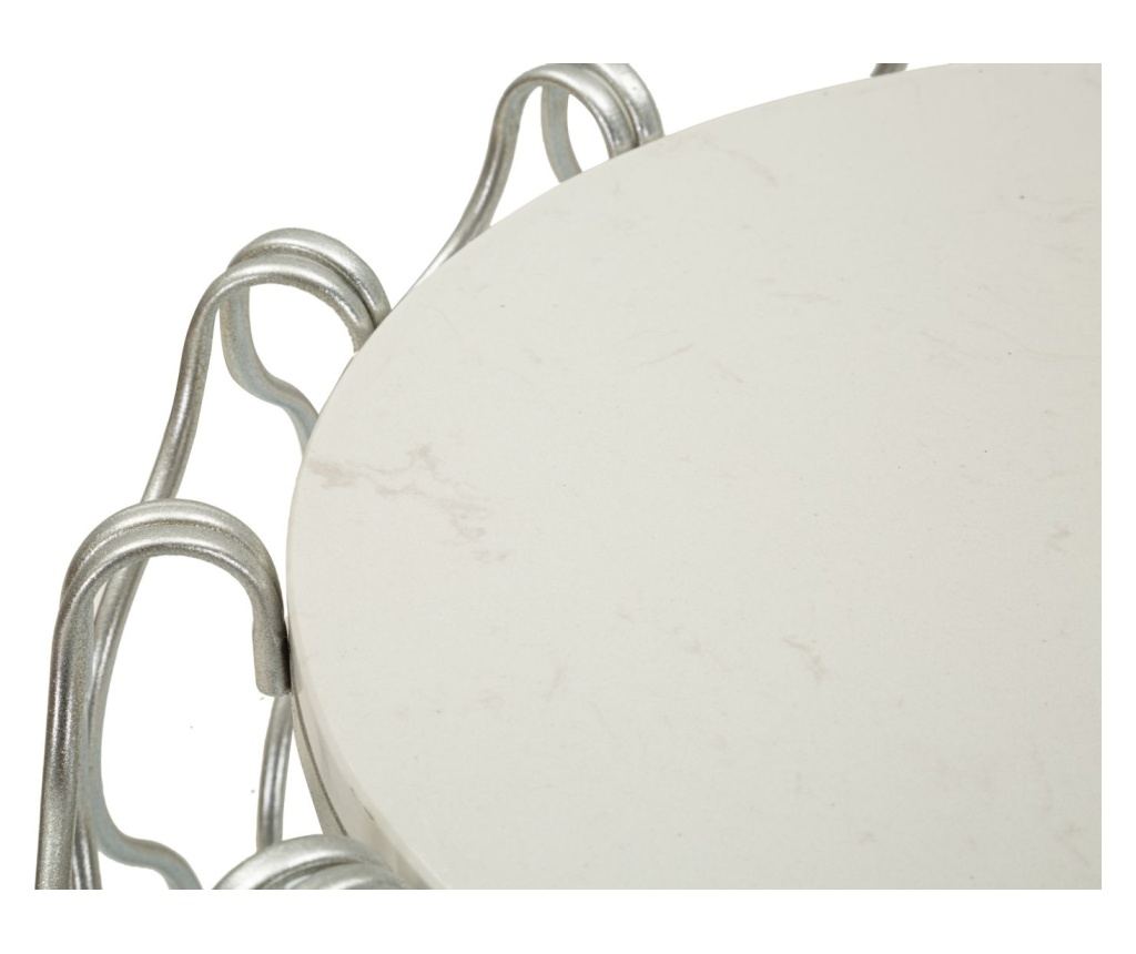 Stolić za kavu Hook srebrni 48 cm - 2