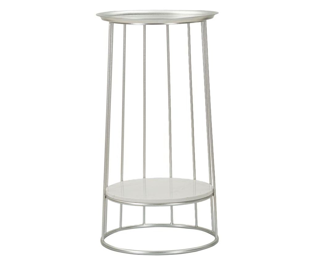 Stolić za kavu Tower Silver 40 cm - 2