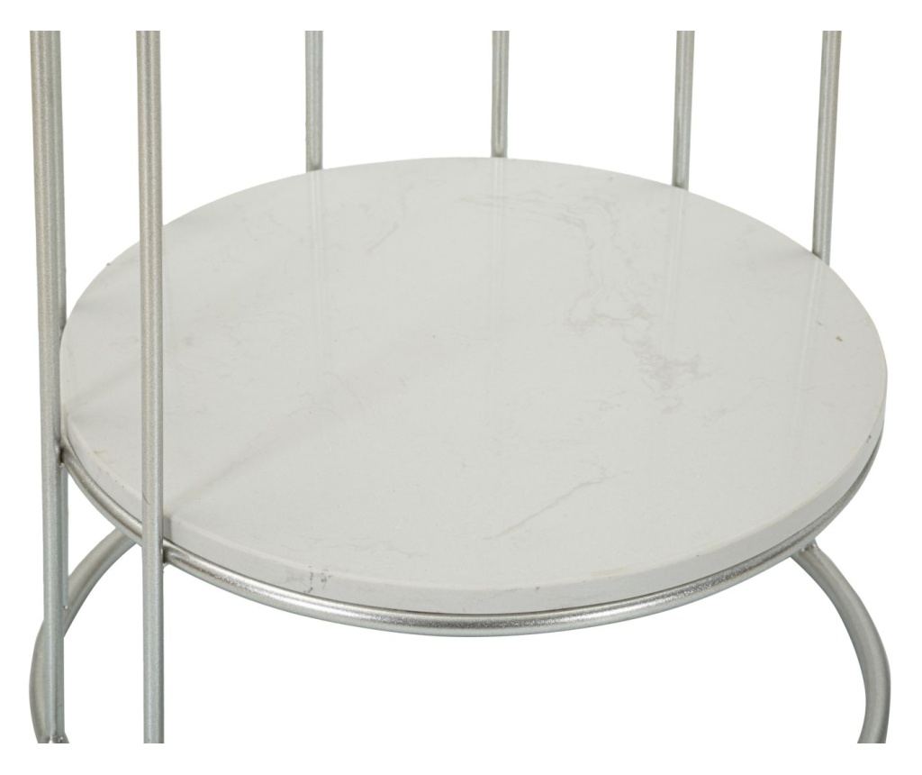 Stolić za kavu Tower Silver 40 cm - 4