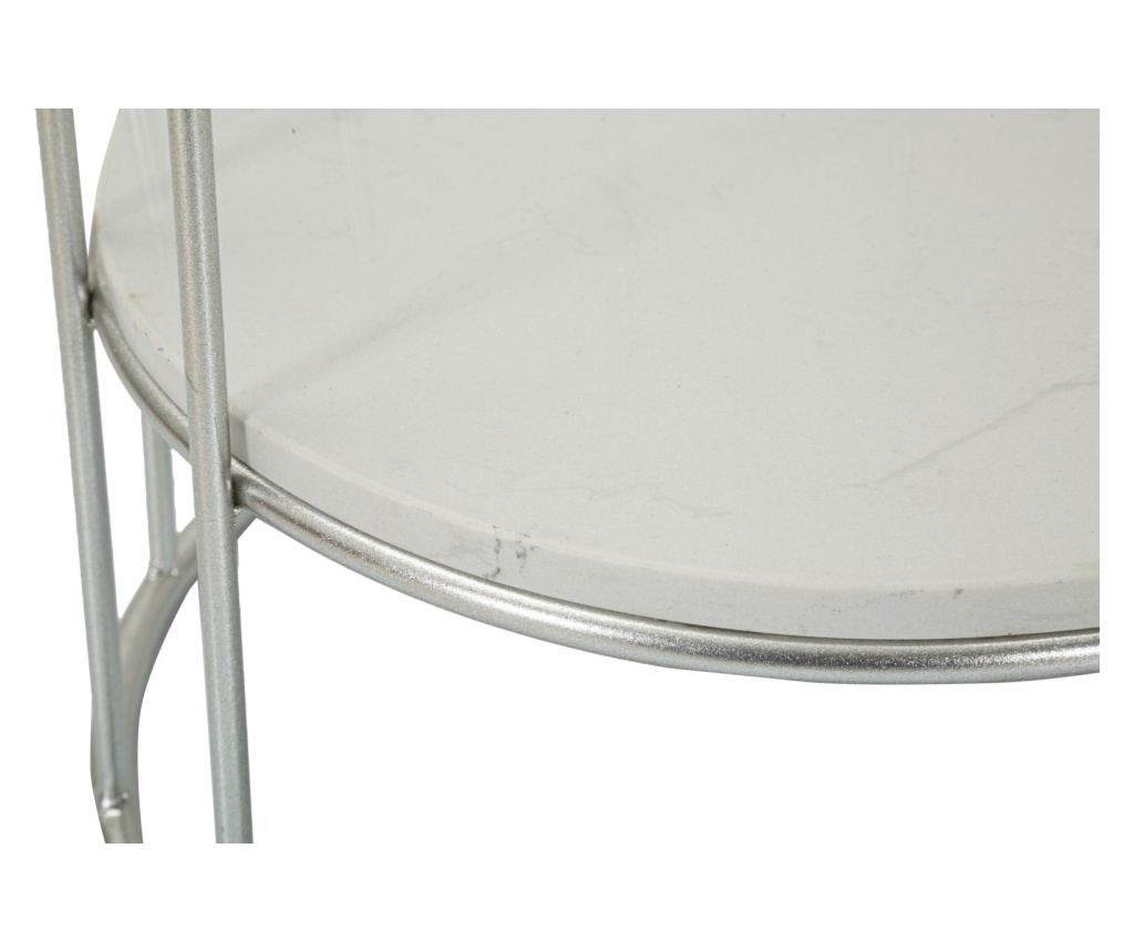 Stolić za kavu Tower Silver 40 cm - 6