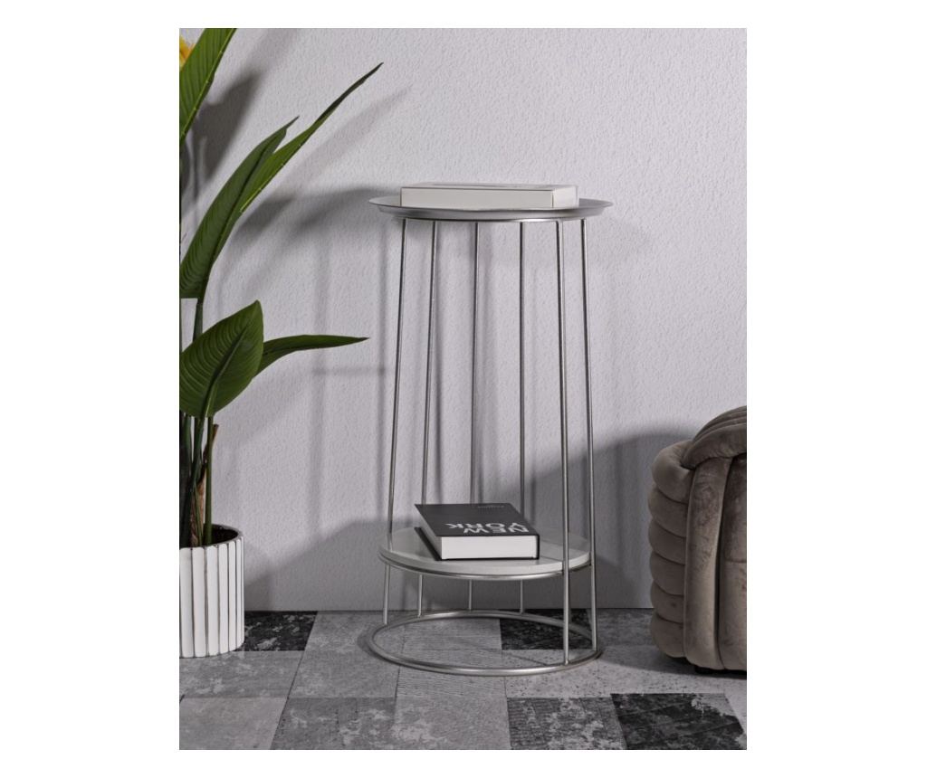 Stolić za kavu Tower Silver 40 cm - 7