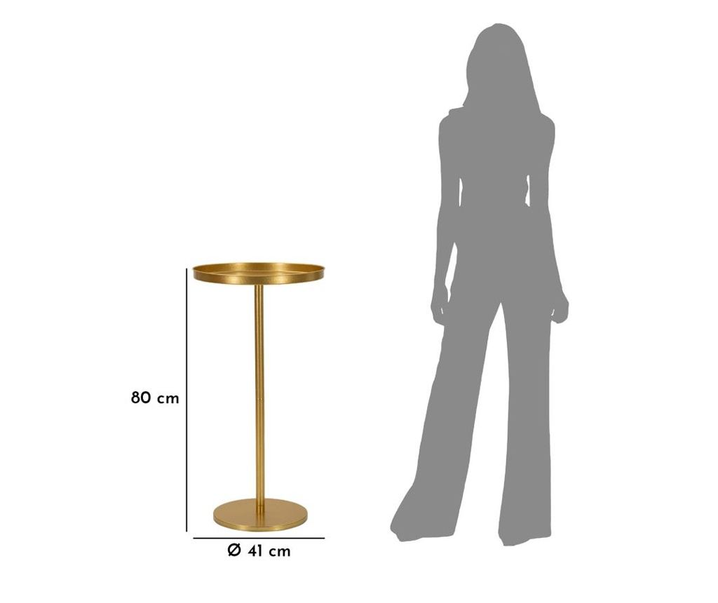 Stolić za kavu Doha Gold 41 cm - 7
