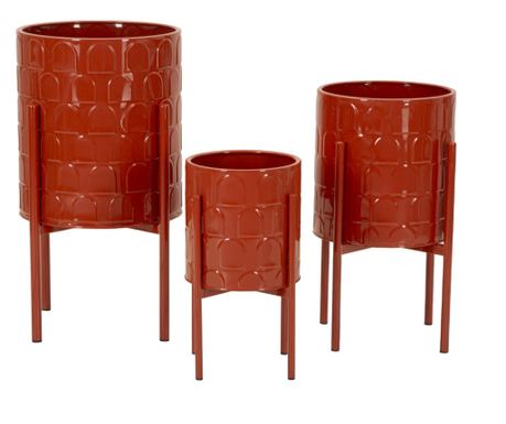 Sada držáků na vázy ARCHY, 3 ks, cm Ø 36x56,5-30x48,5-24x37,5