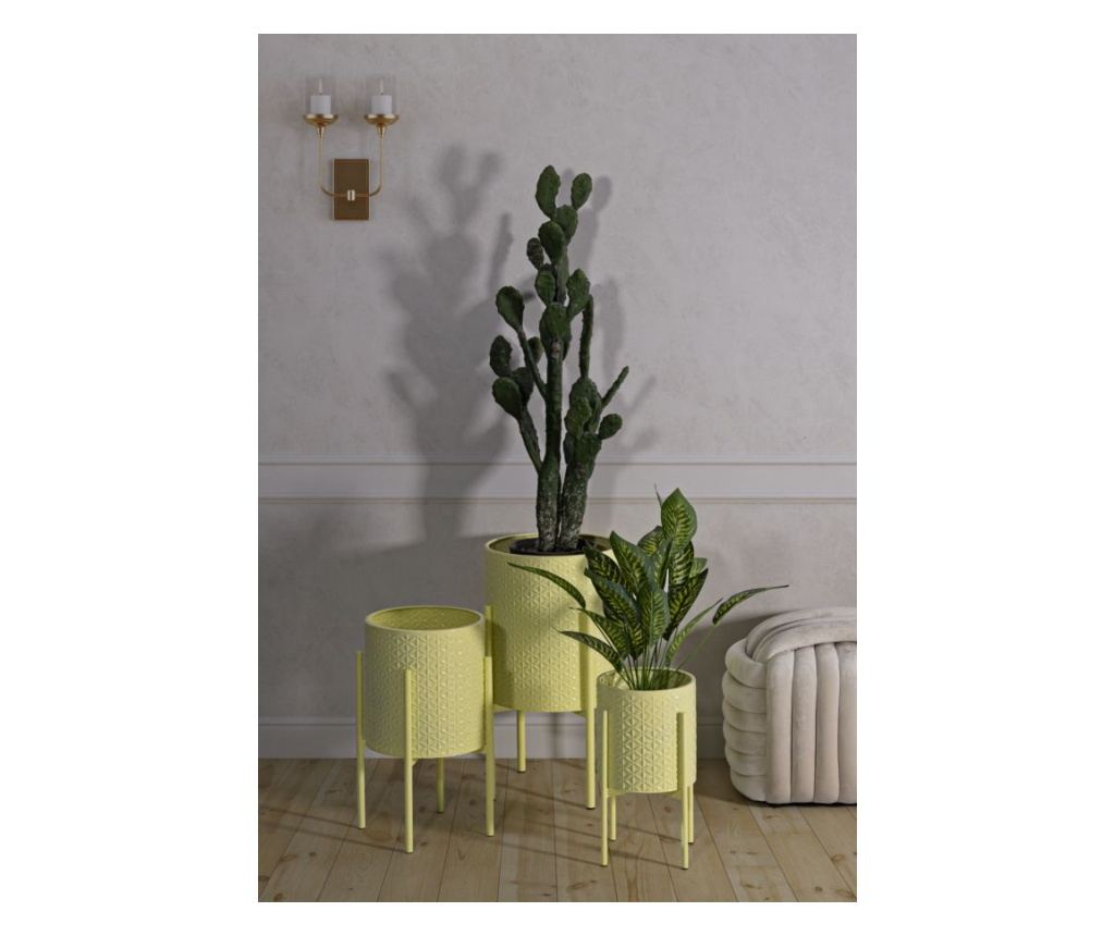 Držač za lonce Iris žuti 36 cm (3 kom) - 8