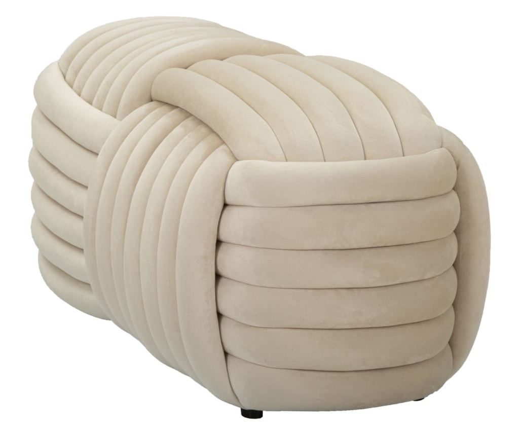 Otomanski tabure Soffy bež 90 cm - 3