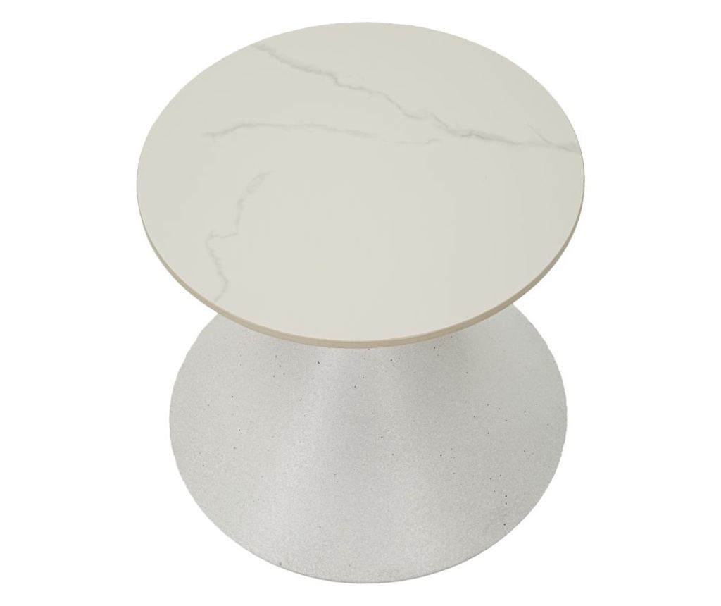 Stolić za kavu Whity White 45 cm - 2