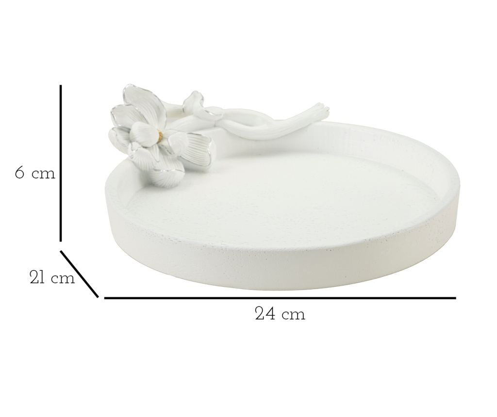 Ukras Magnolija Bijela 24 cm - 7