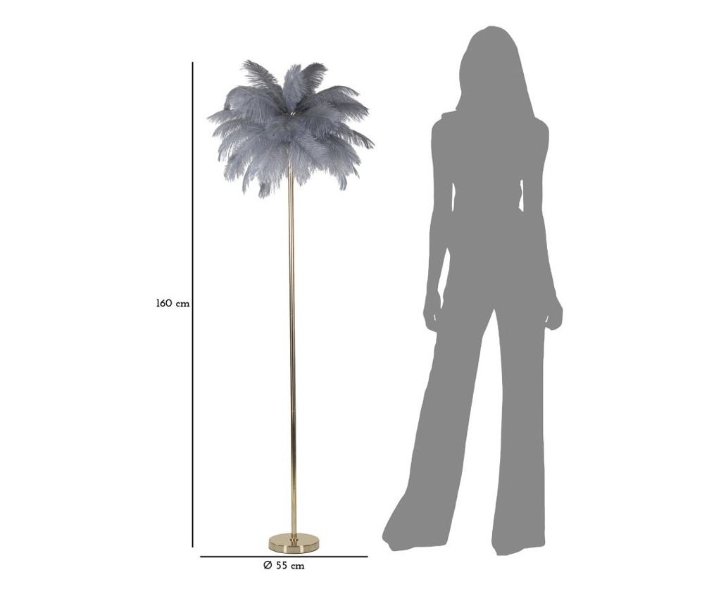 Podna svjetiljka Palm Gold 55 cm - 6