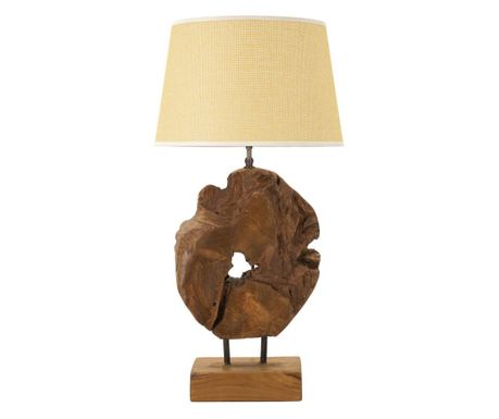 TEAK STOLNA LAMPA KEPALA CM Ø 35X69