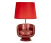 Stolna Lampa Midcentury Crvena 26 cm thumbnail 1