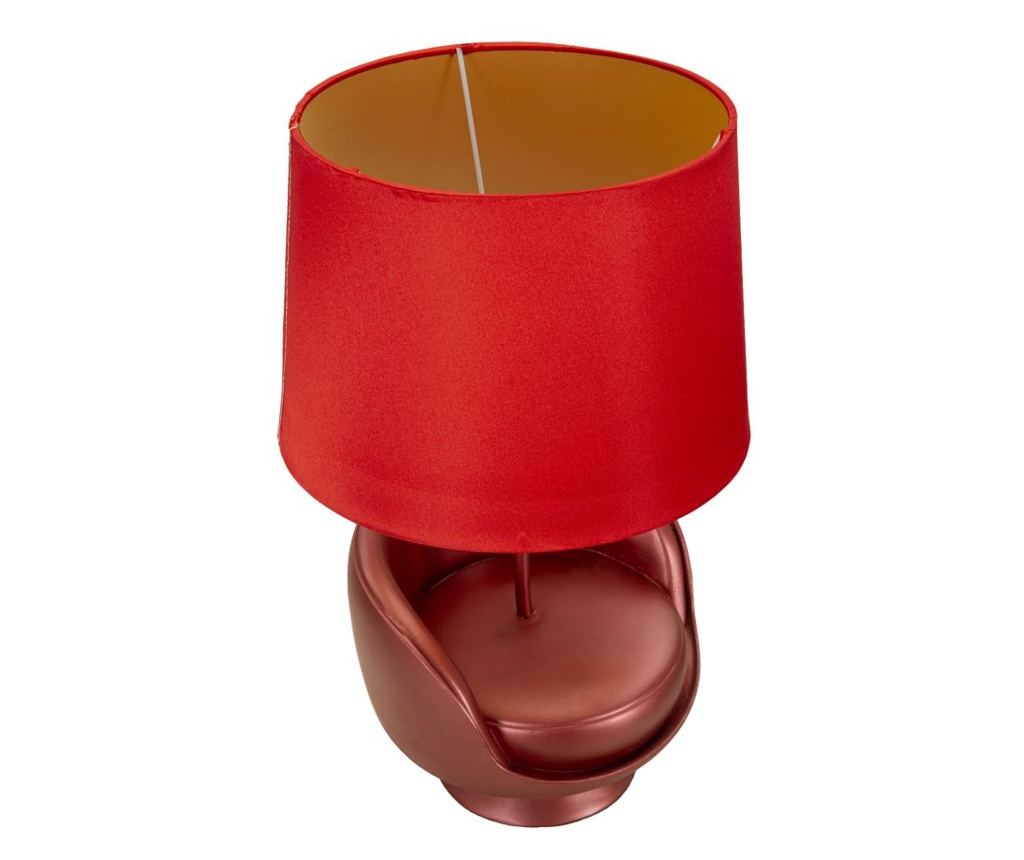 Stolna Lampa Midcentury Crvena 26 cm - 4
