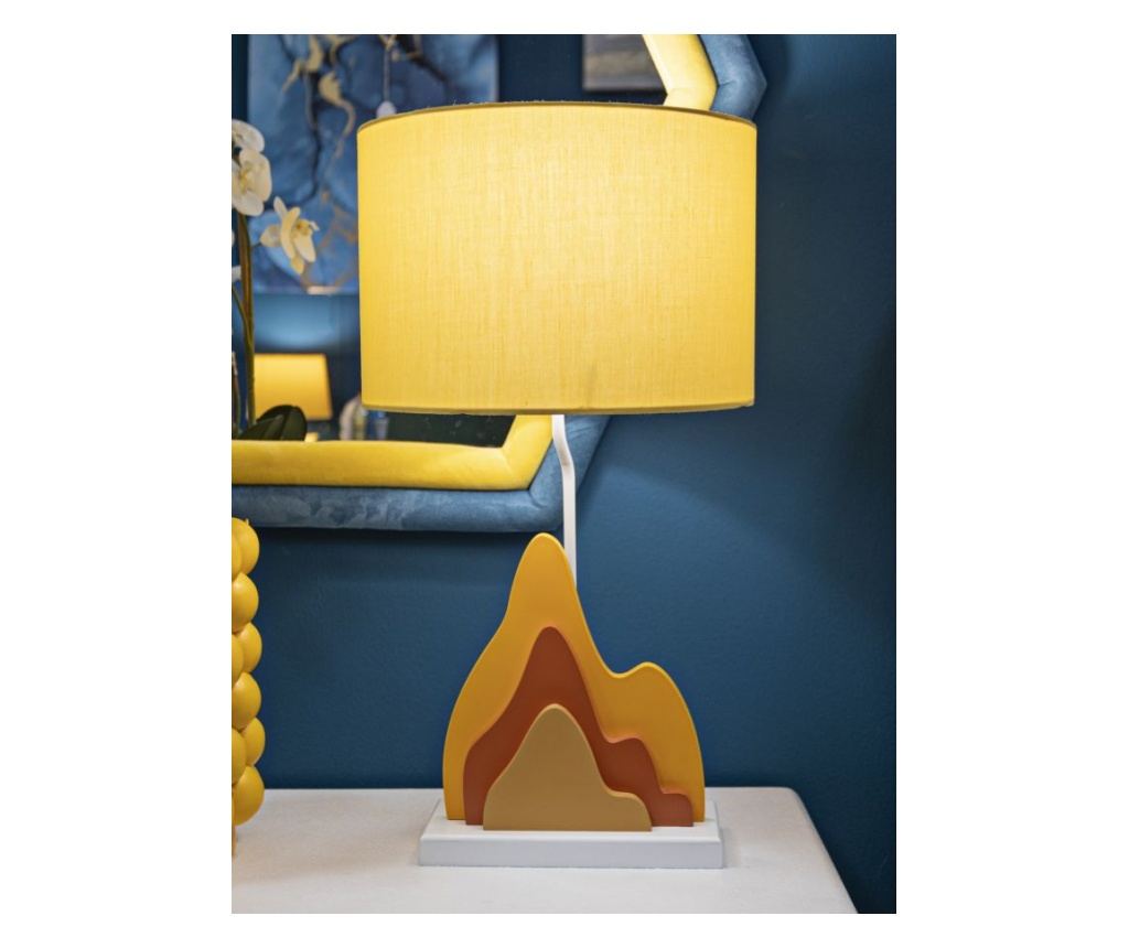 Stolna Lampa Šarena Žuta 30 cm - 6