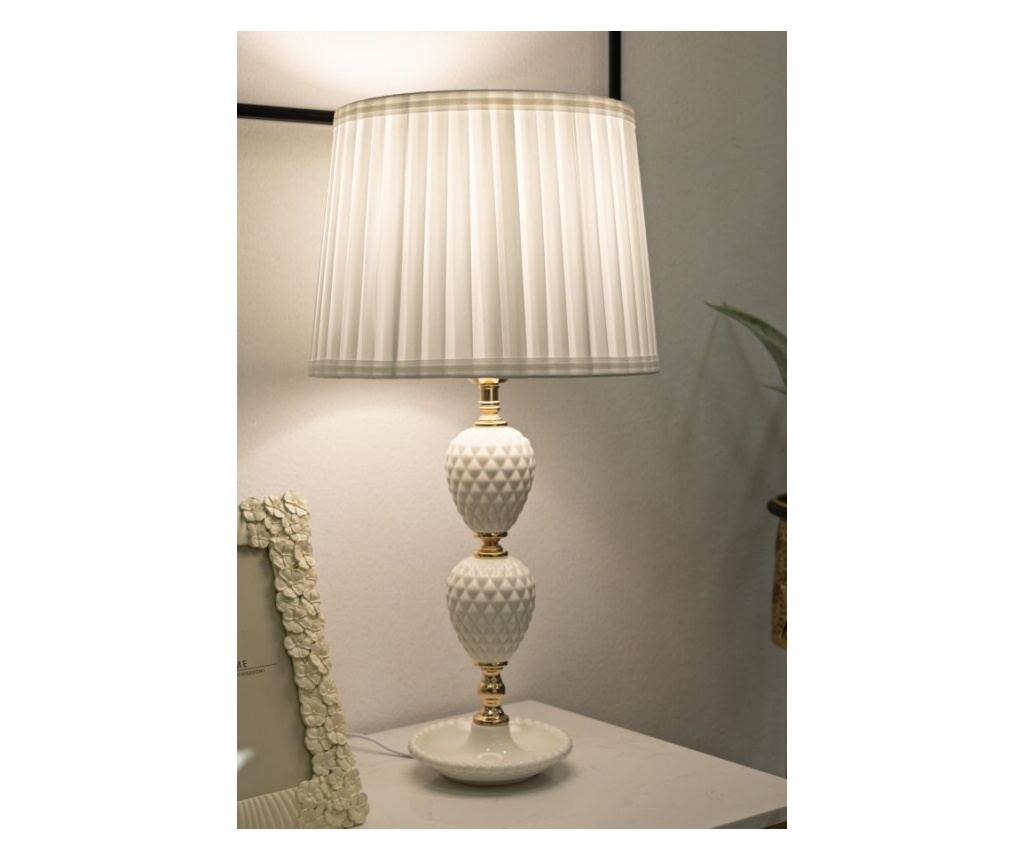 Stolna svjetiljka Tory White 30 cm - 5