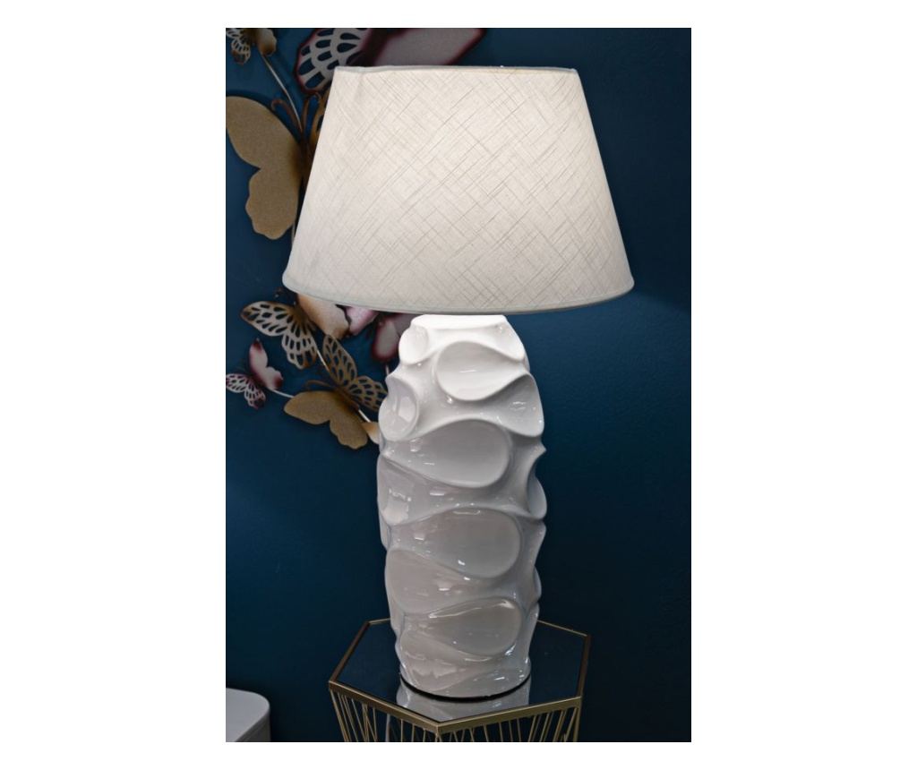 Stolna svjetiljka Warsaw bijela 45 cm - 5